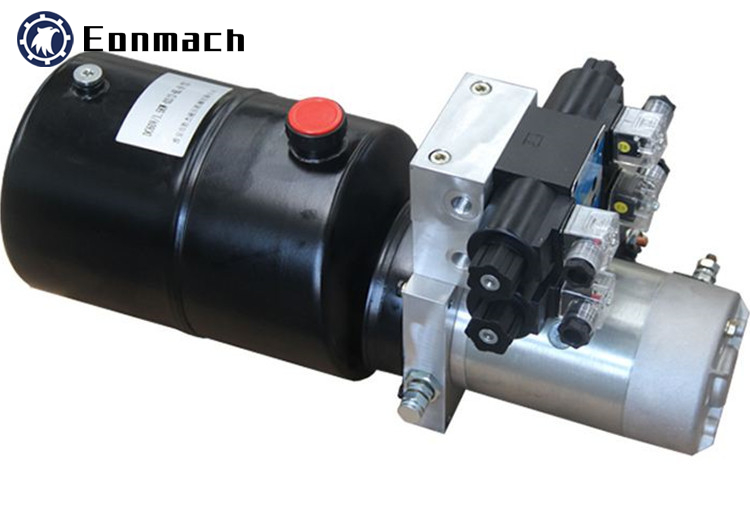 12V DC 0.8 Kw Mini Hydraulic Power Units Auxiliary Power Unit